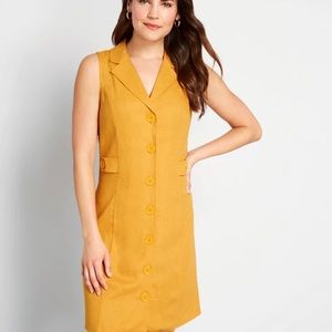 Coasting along sleeveless dres